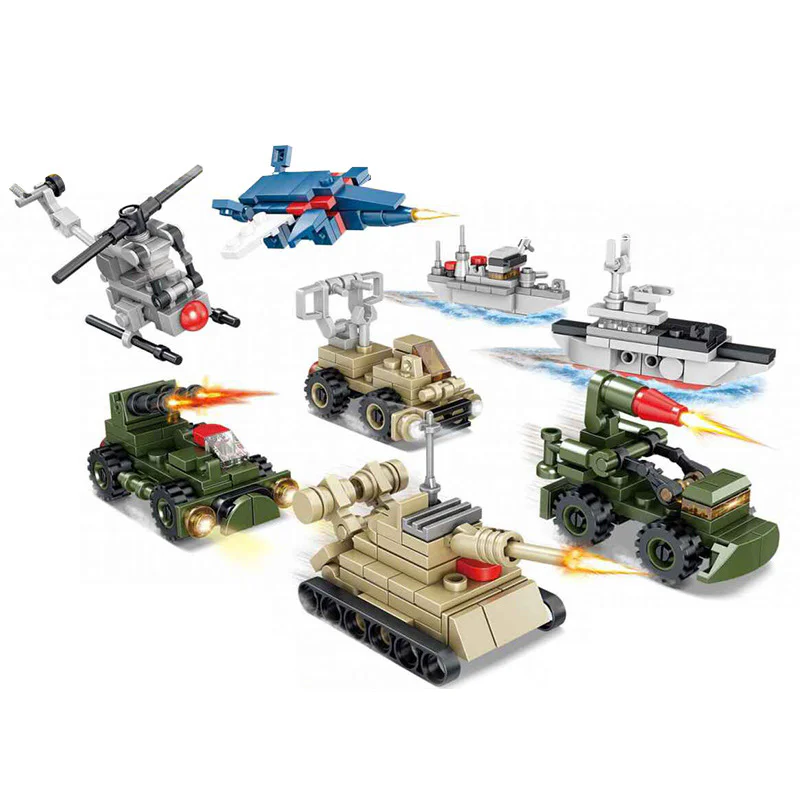 National Eagle: Air, land and sea build-up 开智 KAZI/高博乐 GBL KY84109