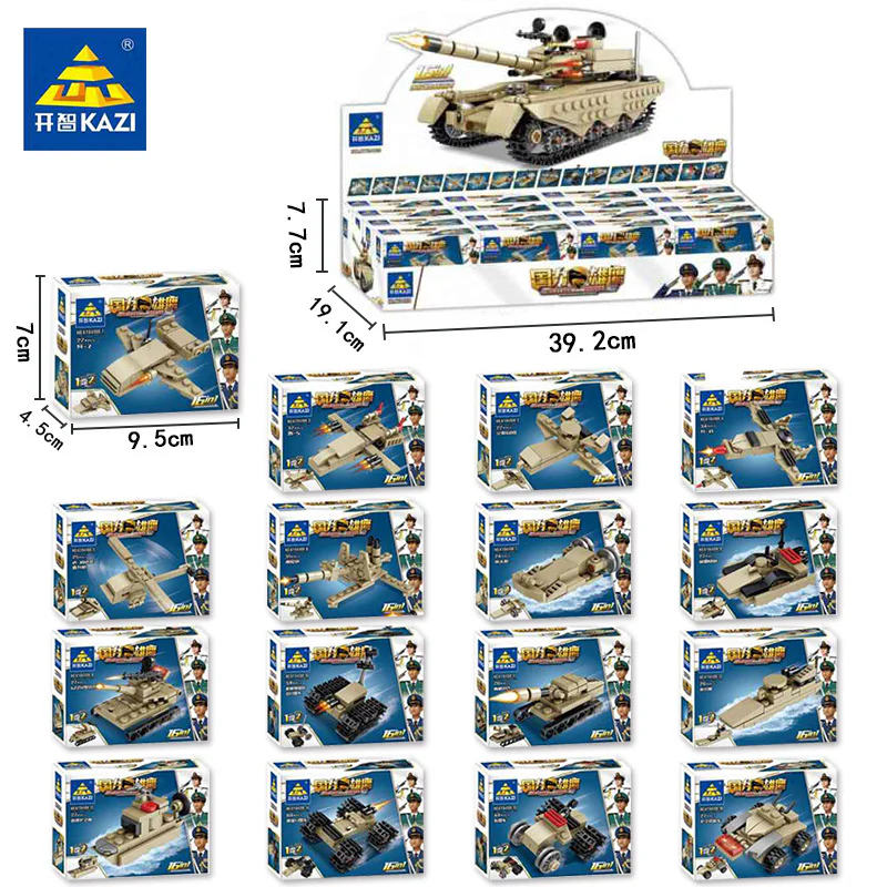 National Power Eagle: 16-piece combination 开智 KAZI/高博乐 GBL KY84108 image 2