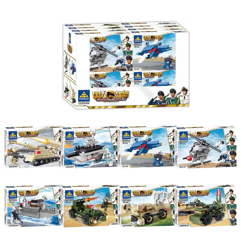 National Eagle: Air, land and sea build-up 开智 KAZI/高博乐 GBL KY84109 image 1