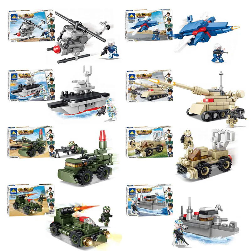National Eagle: Air, land and sea build-up 开智 KAZI/高博乐 GBL KY84109 image 3