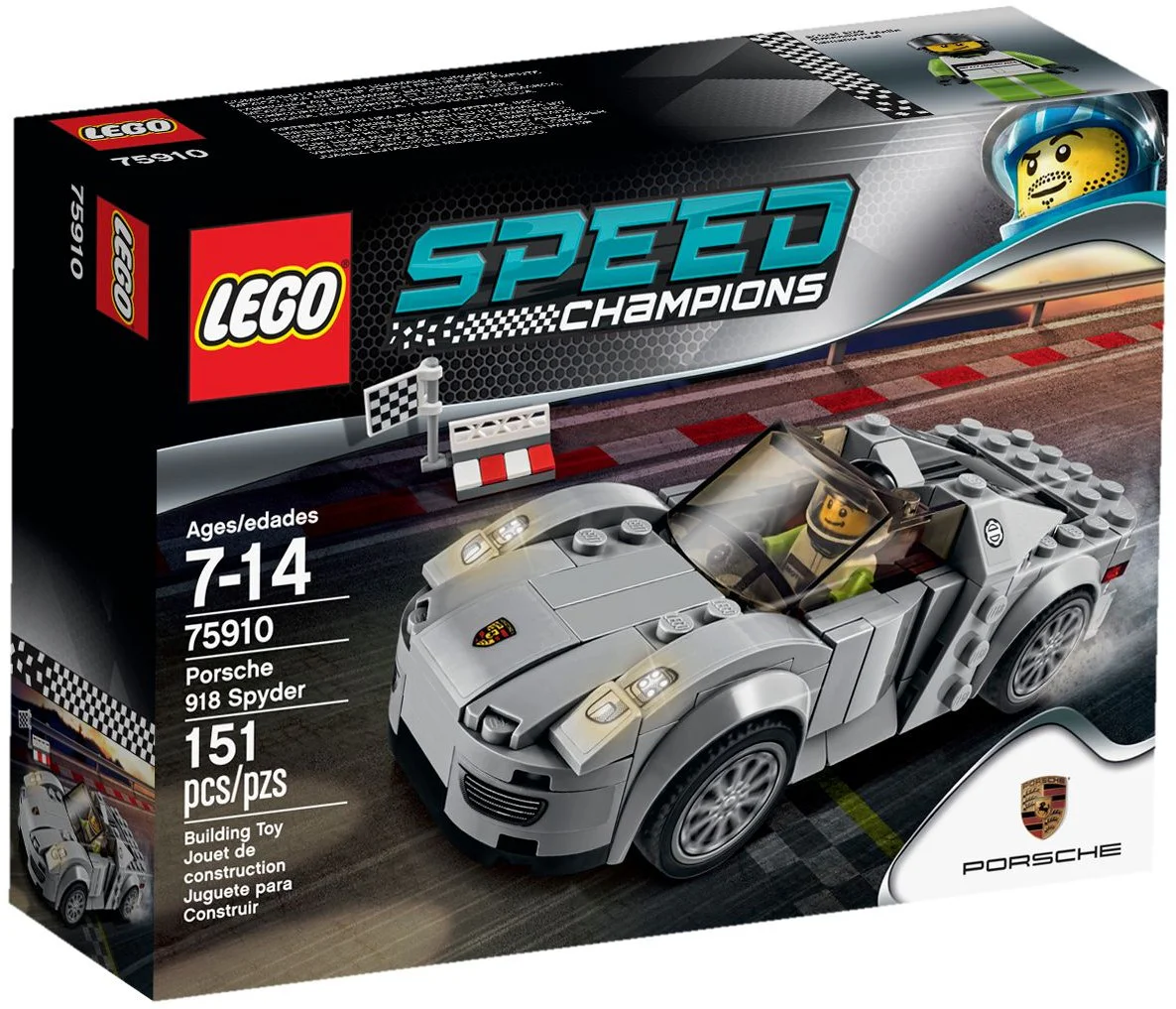 Porsche 918 Spyder 乐高 LEGO 75910 image 1