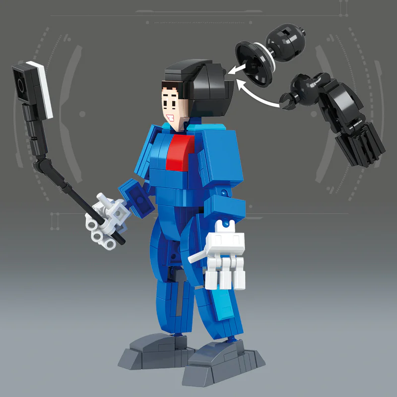 Astronaut Sky Palace Classroom 维思积木 WISEBLOCK/奥迪双钻 HA390210 image 1