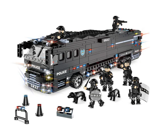 SWAT: Storm Mobile Combat Bus 沃马动漫 WOMA C0547