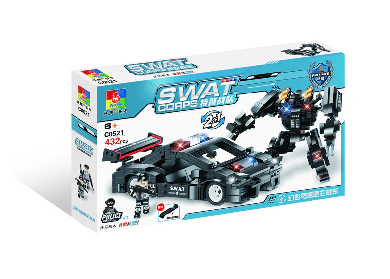 SWAT: Mirage high-speed intercept vehicle 沃马动漫 WOMA C0521 image 1