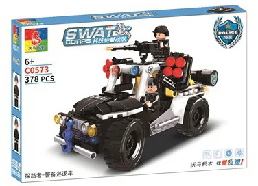 SWAT: Path scouts-police patrol vehicle 沃马动漫 WOMA C0573 image 1