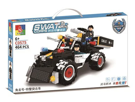 Special Police Task Force: Jiao Long No. - Special Police Raid Car 沃马动漫 WOMA C0575 image 1