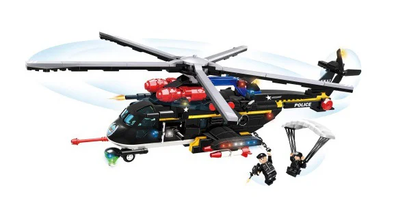 Special Police Task Force: Thunder Cannon - Special Police Armed Helicopter 沃马动漫 WOMA C0577