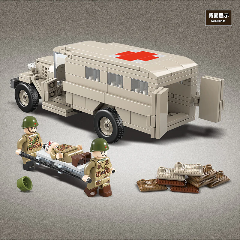Soviet Army GAZ-55 Ambulance QUANGUAN 100112 image 4