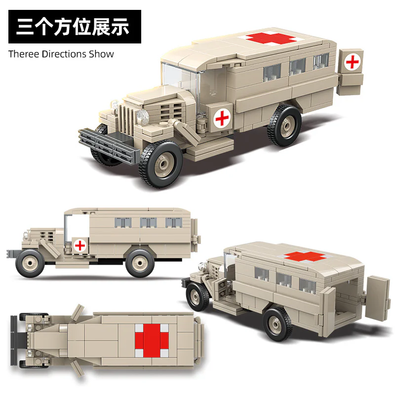 Soviet Army GAZ-55 Ambulance QUANGUAN 100112 image 8