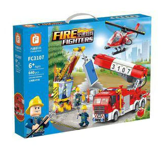 Quick-fire rescue: site fire relief 方橙积木 Forange FC3107 image 1