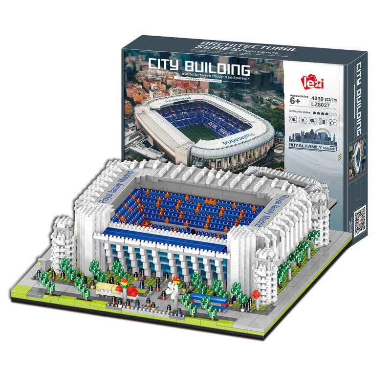 Madrid Royal Stadium Football Field 哲高 ZHEGAO LZ8027