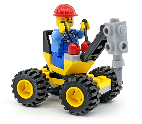 Workers and helix rigs 乐高 LEGO 952202