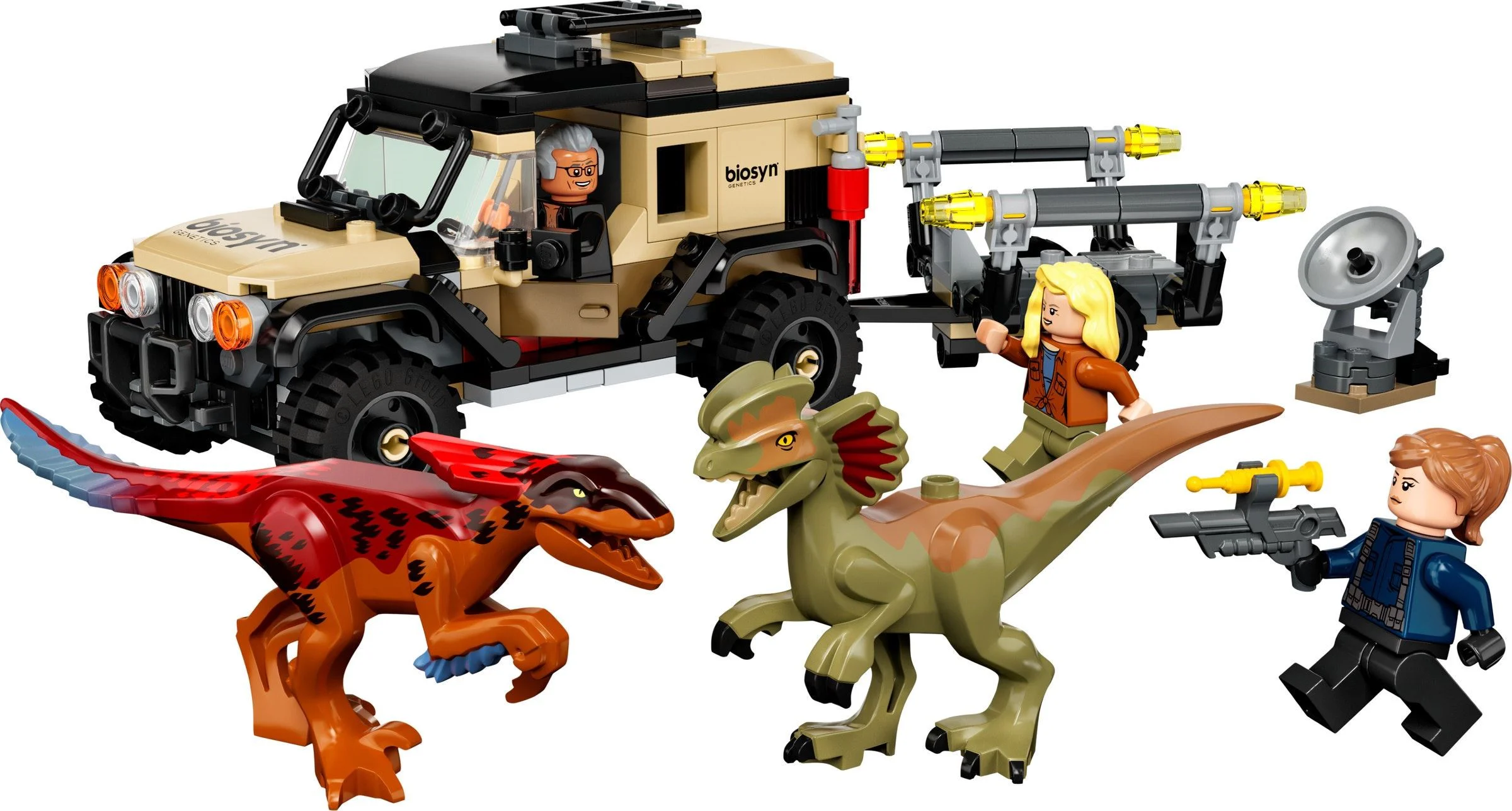Delivery of fire robbers and double thorns 乐高 LEGO 76951