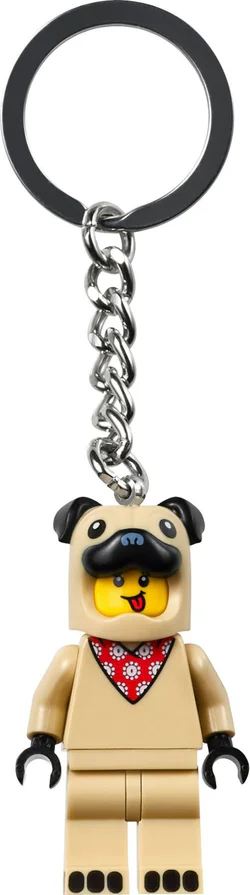 French bulldog boy key chain