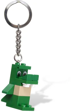 Crocodile-shaped keychain.