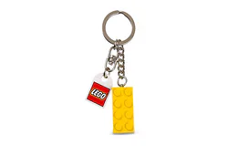 2 x 4 yellow brick key chain