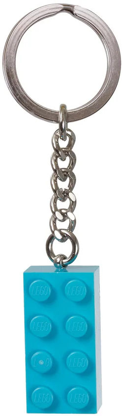2 x 4 green pine brick key chain