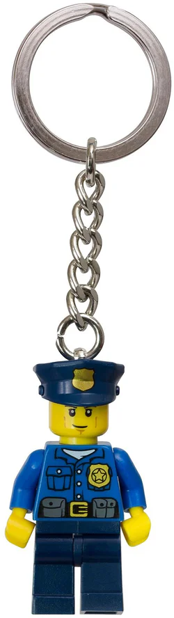 City: Police key chain