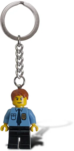 City: Police key chain