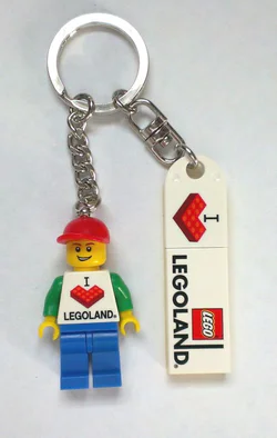 "I love LEGOLAND keychain, for men."