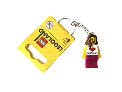 I love LEGOLAND KEYchain, female 乐高 LEGO 851330