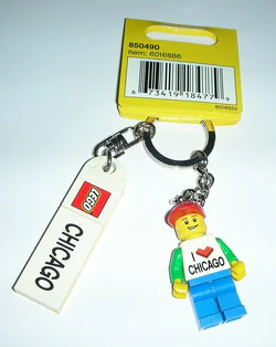 Chicago key chain
