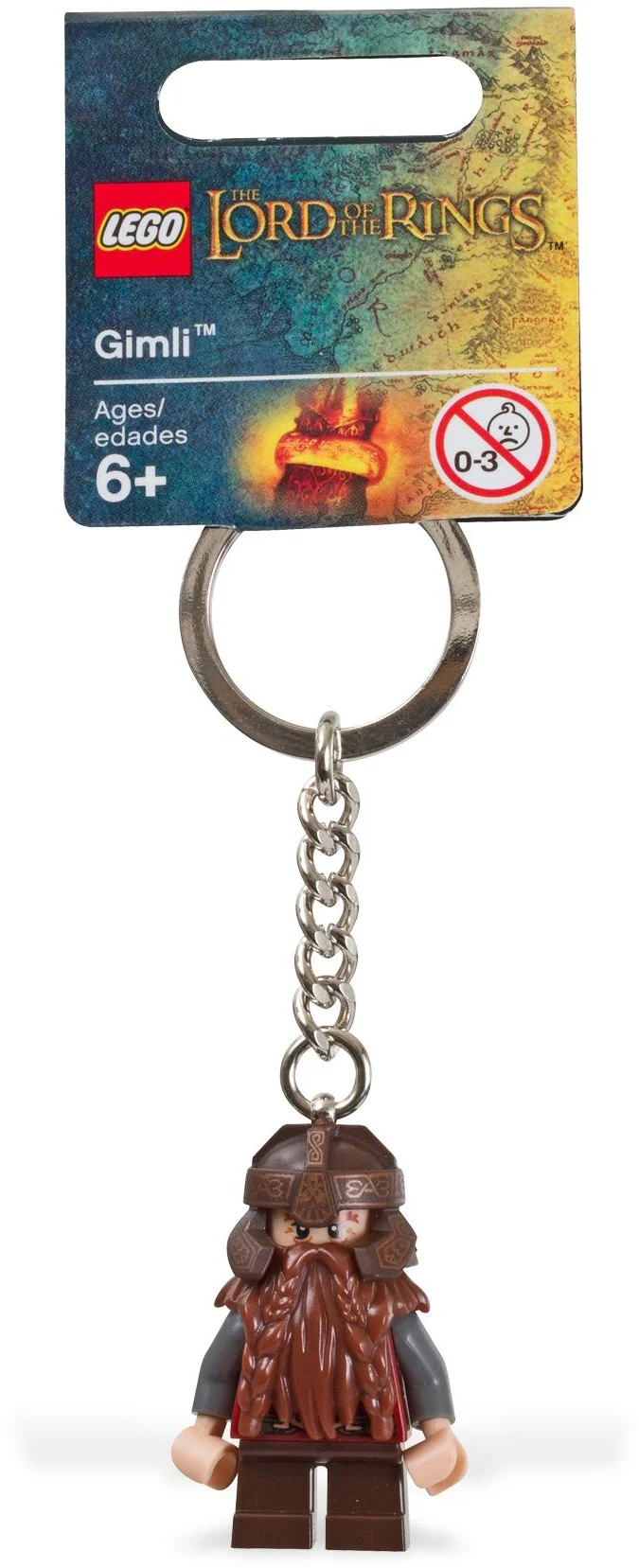 King of Rings: Golden key chain for the dwarf 乐高 LEGO 850516 image 1
