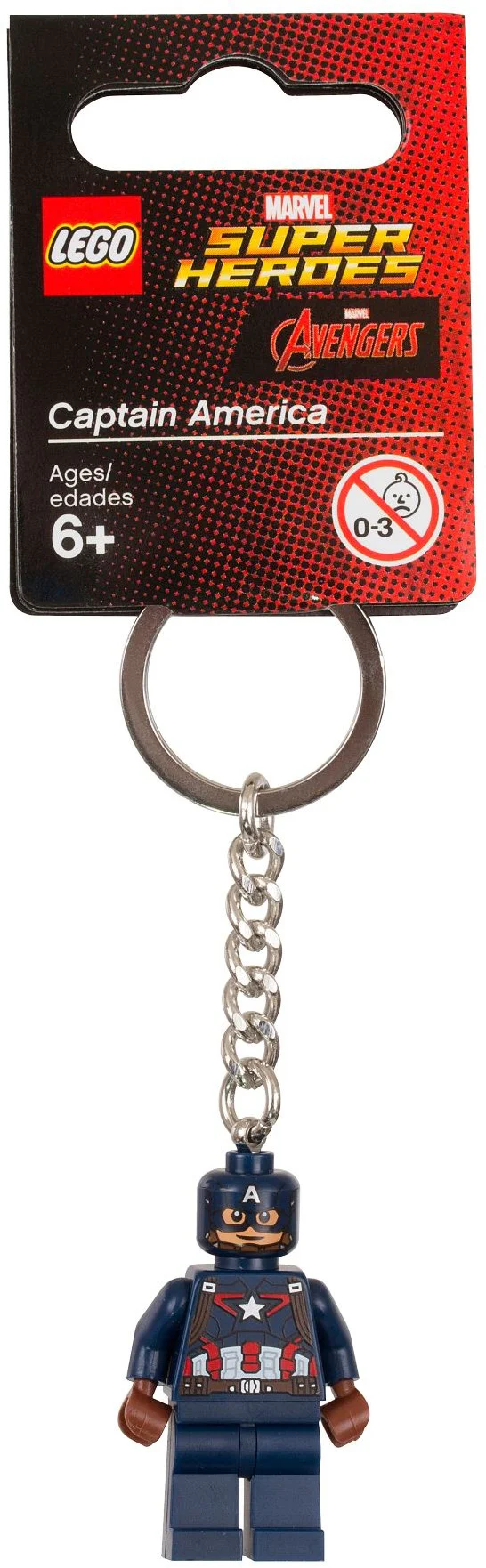 American captain key chain 乐高 LEGO 853593 image 1