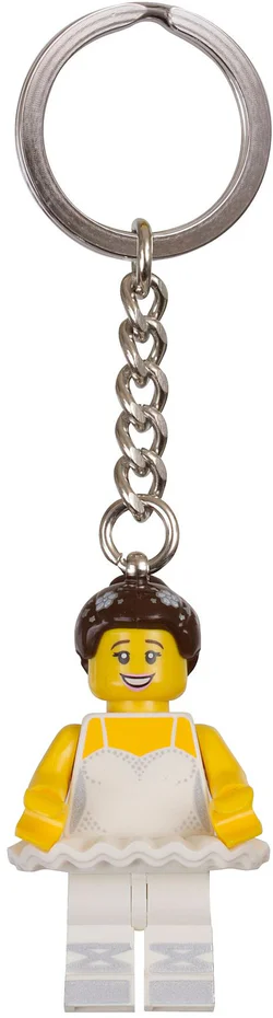 Ballerina performer's keychain.