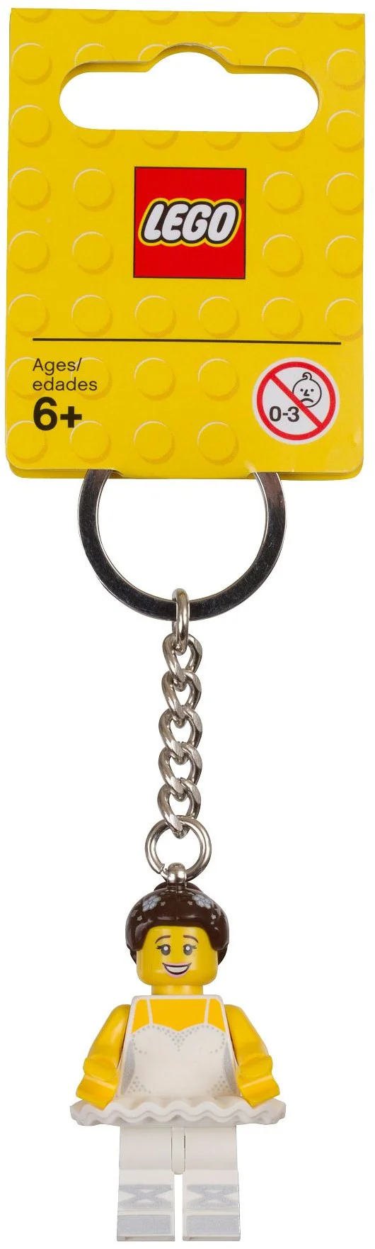 Ballerina performer's keychain. 乐高 LEGO 853667 image 1