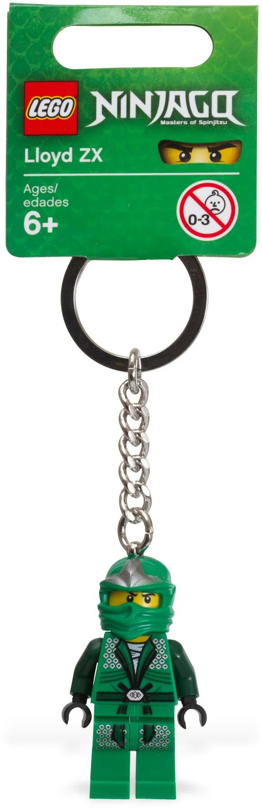 MIRAGE NINJA: LLOYD ZX KEY CHAIN 乐高 LEGO 850442 image 1