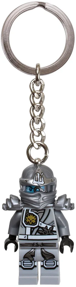Illusion Ninja: Titanium alloy keychain with chain.