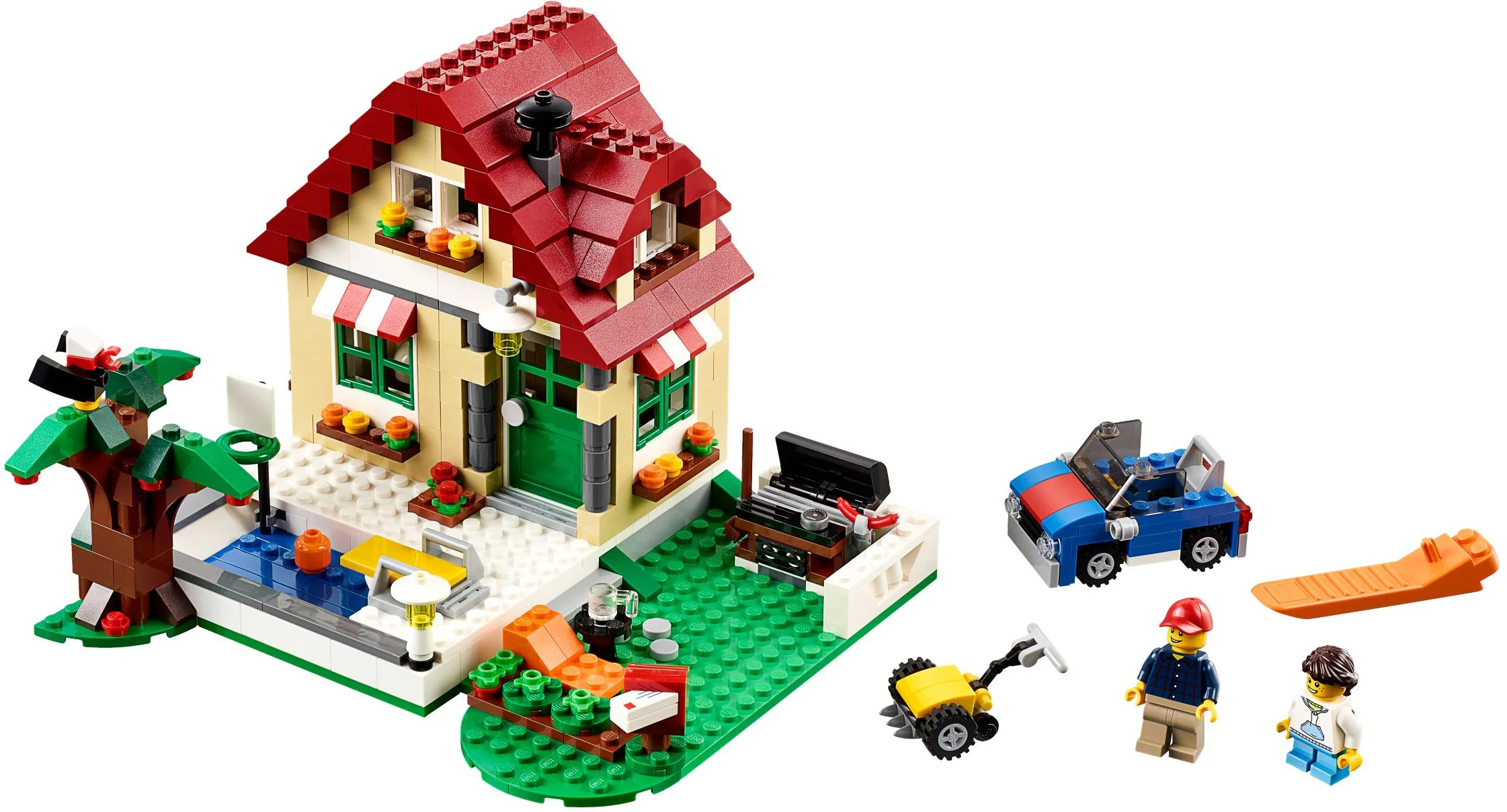 Four seasons to change the cabin 乐高 LEGO 31038