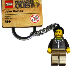 Task of the Egyptian Pharaoh: Jake Raines Keychain
