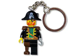 Pirate: Captain Roger Key Chain