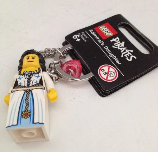 Pirate: Admiral's daughter's key chain 乐高 LEGO 852711 image 1