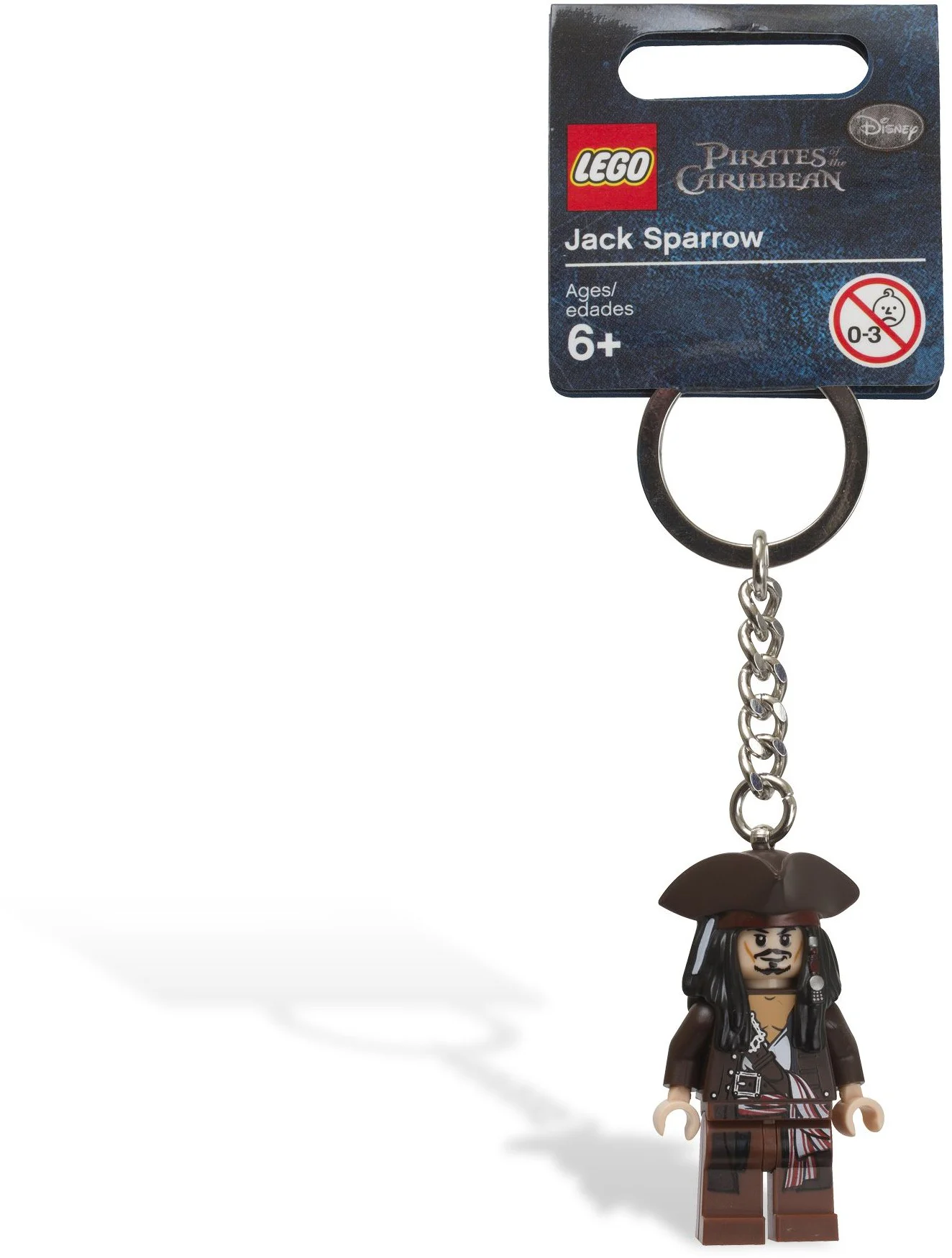 Caribbean Pirates: Captain Jack Sparrow Key Chain 乐高 LEGO 853187 image 1