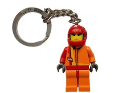 The red racer key chain