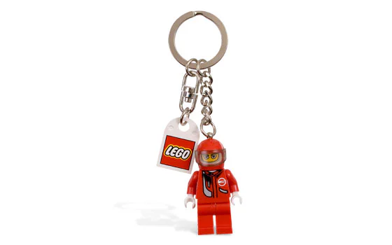Racing driver keychain 乐高 LEGO 4294200