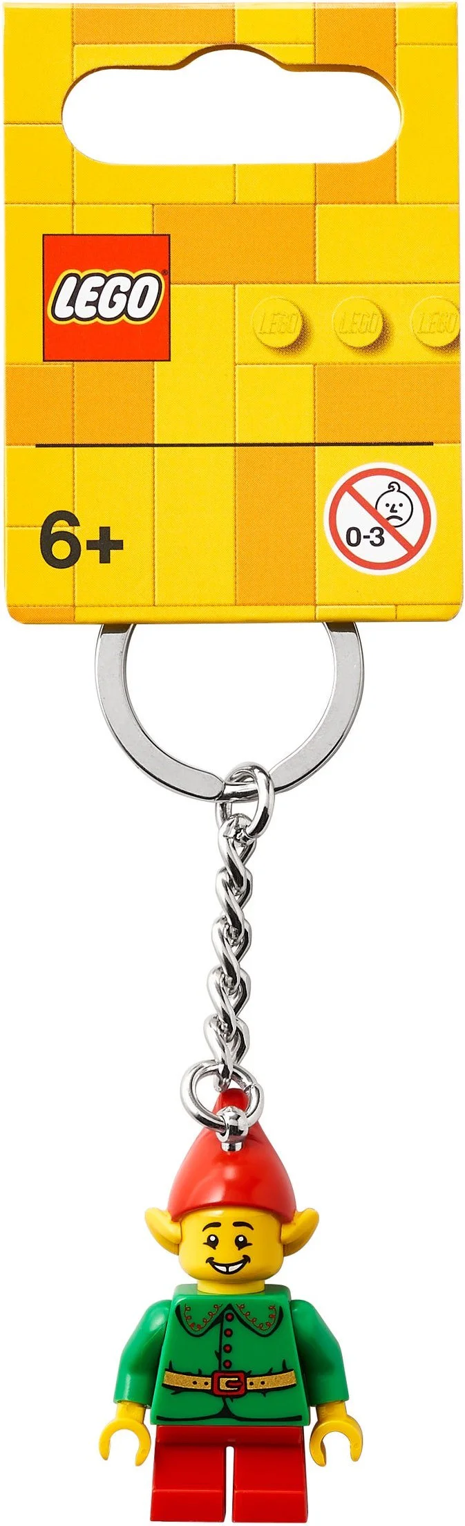 Christmas Elf Keychain 乐高 LEGO 854041 image 1