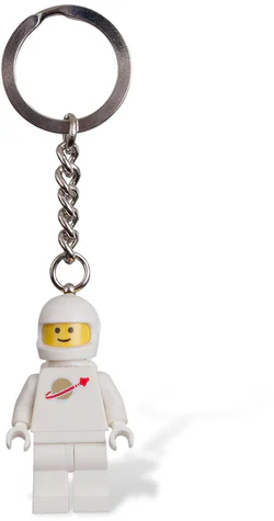 Silver Space Key Necklace