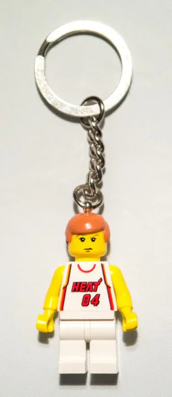 BASKETBALL: NBA MIAMI HOT FIRE TEAM 4 KEY CHAIN FOR PLAYERS