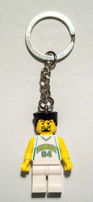 Basketball: New Orleans Pelicans' 4th player keychain 乐高 LEGO 850698