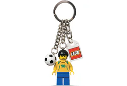 Football: Brazilian Football Player Key Chain