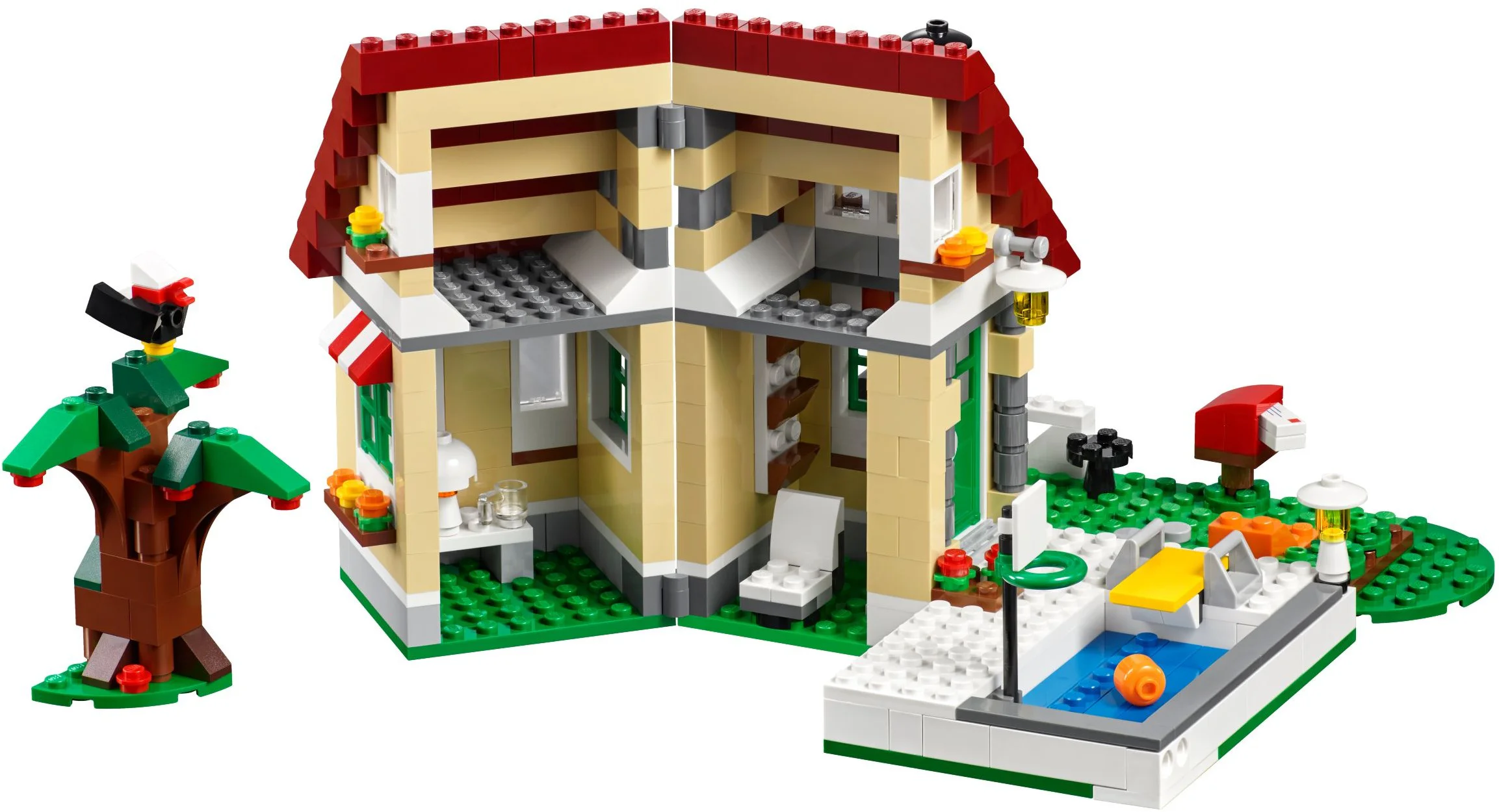 Four seasons to change the cabin 乐高 LEGO 31038 image 4
