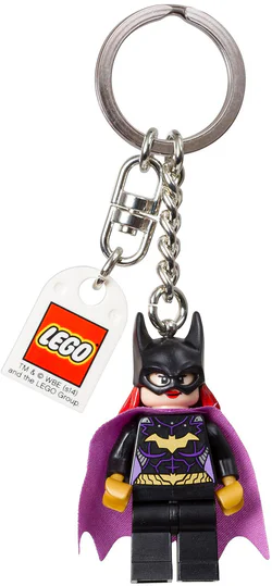 Batgirl Keychain Necklace