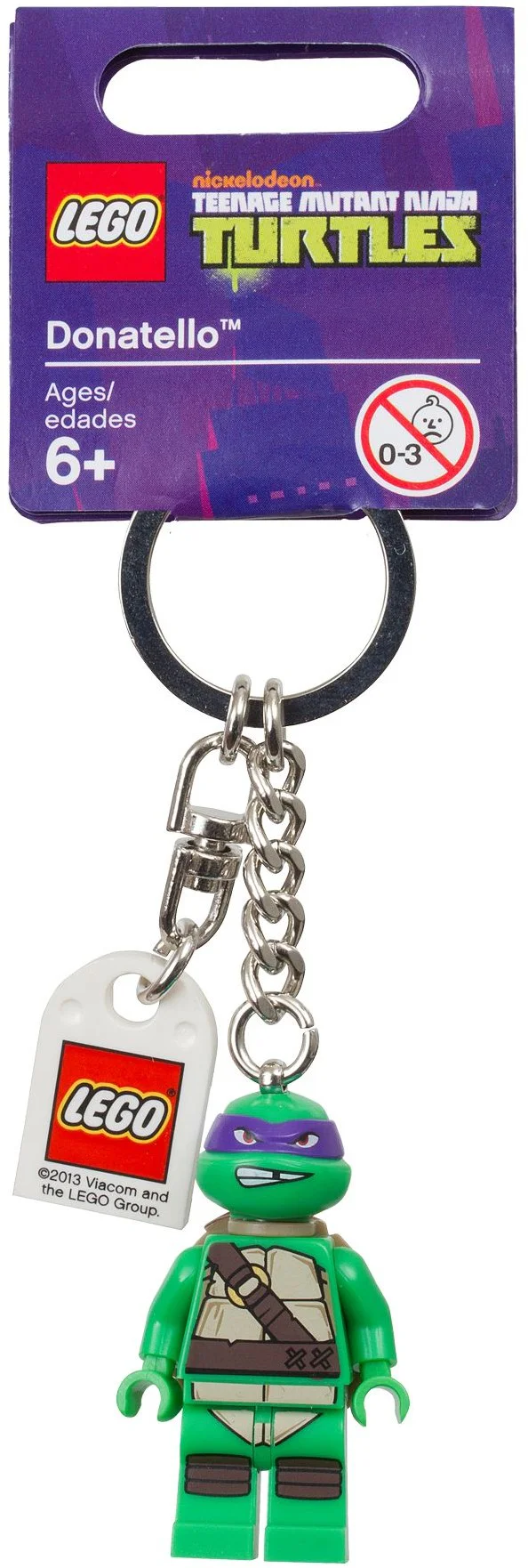 Ninja Tortoise: Donatero Key Chain 乐高 LEGO 850646 image 1
