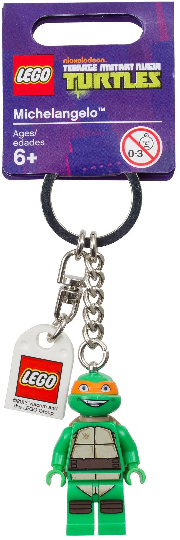 Teenage Mutant Ninja Turtles: Michelangelo's Keychain 乐高 LEGO 850653 image 1