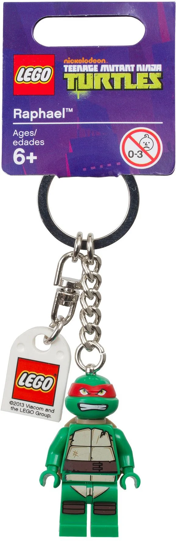 Ninja Tortoise: Raphael Key Chain 乐高 LEGO 850656 image 1