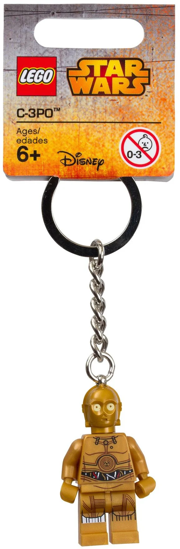 STAR WARS: C-3PO KEY CHAIN 乐高 LEGO 853471 image 1